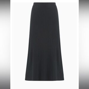 Calvin Klein Collection Italian Cashmere Midi Skirt